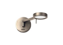 Newburgh Adjustable Wall Lamp ,  Reader, 1 x 8W LED, 3000K, Satin Nickel - thumbnail 3