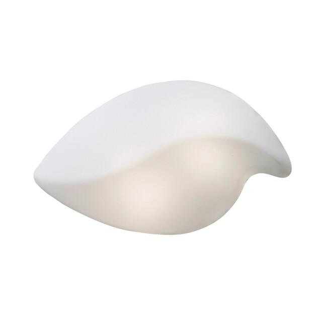 Natura Ceiling/Wall 2 Light E27 Small Indoor, Polished Chrome/Opal White - image 1