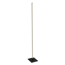 Tribeca 1 Light LED Floor Lamp, Temperature Colour Changing, Matt Black 2700/3000/4000K