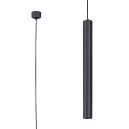 Bolonia 1 Light Pendant, 10W LED, CCT Switchable 2700/3200/4000K, 1120/1200/1230lm, Black, 3yrs Warranty - thumbnail 1