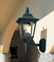Chapel Mini 1 Light Outdoor Wall Lantern Light Black IP44, E27 - thumbnail 2