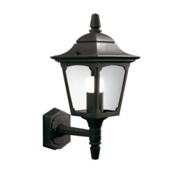 Chapel Mini 1 Light Outdoor Wall Lantern Light Black IP44, E27 - thumbnail 1