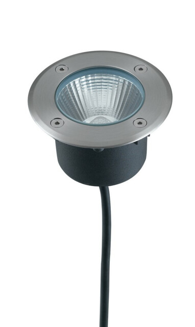 WALK Outdoor LED Recessed Floor & Decking Steel, IP67 450lm 4000K 11x9.4cm