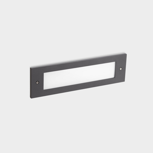 Micenas Outdoor Recessed Wall Lamp Urban Grey, Matt LED 10.3W CCT 2700-3200-4000K IP66 On-Off
