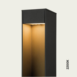 Lioraen Outdoor Bollard Graphite LED 2200-2700-3200-4000K IP65 - thumbnail 3