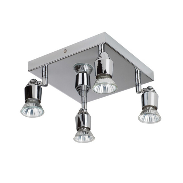 Bomba 4 Light Spotlight Clusters Chrome