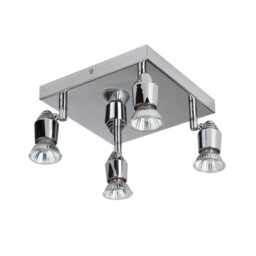 Bomba 4 Light Spotlight Clusters Chrome
