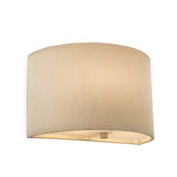 Clio 1 Light Up & Down Wall Light Cream, E27