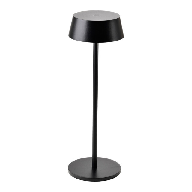 K4 Portable Lantern, 2W LED, 3000K, 180lm, IP54, USB Charging Cable Included, Black, 3yrs Warranty - image 1