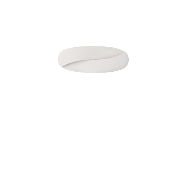 Infinity Integrated LED Wall Lamp Deep Satin White Metal LED 6W 535Lm 3000K - image 1
