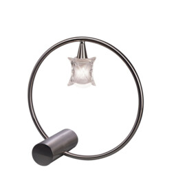 Rosa Del Desierto Table Lamp G9, Satin Nickel - thumbnail 1