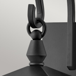 Hinkley Huntersfield Outdoor Wall Lantern Black, IP44 - thumbnail 2