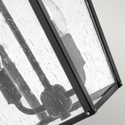 Hinkley Huntersfield Outdoor Wall Lantern Black, IP44 - thumbnail 3