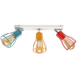 Tube Spotlight Bar White, Orange, Red, Turquoise 40cm
