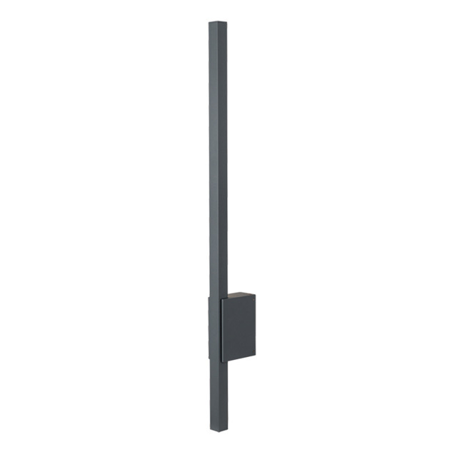 Zambelis 80cm Outdoor Modern Wall Lamp Graphite LED 3000K IP65 - image 1
