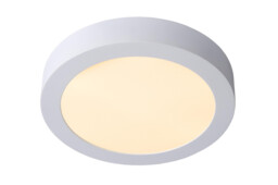 Brice-Led Modern Flush Ceiling Light Bathroom - Ø 24cm - LED Dim. - 1x15W 3000K - IP44 - White - thumbnail 1