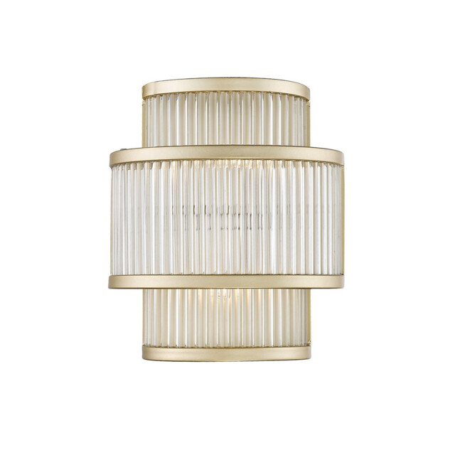 Sergio Wall Lamp, Matt Gold, 2x G9