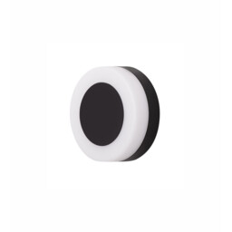 Tune Round Outdoor Modern Wall Lamp Sandy Black Aluminium LED 9W 620Lm 3000K IP65