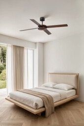 Polea Ceiling Fan 132cm Brown 4 Blades - thumbnail 2