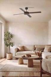 Polea Ceiling Fan 132cm Brown 4 Blades - thumbnail 3