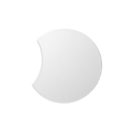 Fusion Flush Wall Lamp 25cm Round, 480lm, 8W LED 3000K Matt White, Acrylic - thumbnail 1