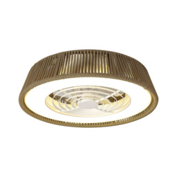 Polinesia Nautica 70W LED Dimmable Ceiling Light With Built-In 35W DC Reversible Fan, Beige Oscu, 4200lm, 5yrs Warranty - thumbnail 5