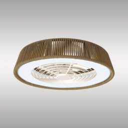 Polinesia Nautica 70W LED Dimmable Ceiling Light With Built-In 35W DC Reversible Fan, Beige Oscu, 4200lm, 5yrs Warranty - thumbnail 2