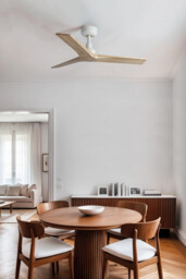 Klim Small Smart Ceiling Fan Black, Pine Blades - thumbnail 2