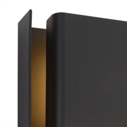 Remsen Flush Wall Lamp, 2 x 6W LED, 3000K, 535lm, IP54, Anthracite - thumbnail 5