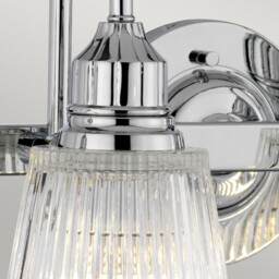 Addison 4 Light Wall Light Polished Chrome IP44 - thumbnail 3