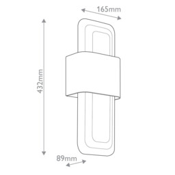 Kichler Serene LED Integrated LED Wall Lamp Contemporary Natural Brass 3000K - thumbnail 3