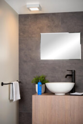 Brice-Led Modern Flush Ceiling Light Bathroom - LED Dim. - 1x15W 3000K - IP44 - White - thumbnail 5