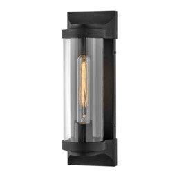 Hinkley Pearson Outdoor Wall Lantern Textured Black, IP44