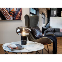 Fungi Globe Table Lamp Black Mirror, E27 - thumbnail 2