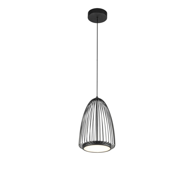 Smart 22cm Pendant, 20W LED, 3000K, 1200lm, Sand Black, 3yrs Warranty - image 1
