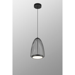 Smart 22cm Pendant, 20W LED, 3000K, 1200lm, Sand Black, 3yrs Warranty - thumbnail 2