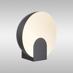 Oculo 30cm Table Lamp, 12W LED, 3000K, 1080lm, Black, 3yrs Warranty - thumbnail 2