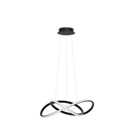 Amara Integrated LED Pendant Ceiling Light Sandy Black Aluminium LED 28W 1600Lm 3000K