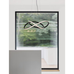 Amara Integrated LED Pendant Ceiling Light Sandy Black Aluminium LED 28W 1600Lm 3000K - thumbnail 2