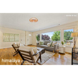 Himalaya LED Dimmable Ceiling Light & 35W DC Fan, Remote Control, APP & Alexa/Google Voice Control, Wood - thumbnail 5
