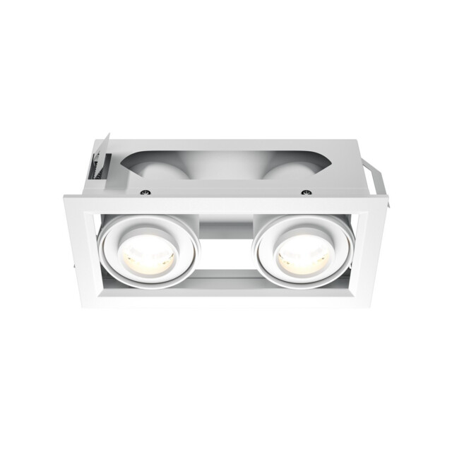 Metal Modern Twin Recessed Downlight White 3000K 1450lm - image 1