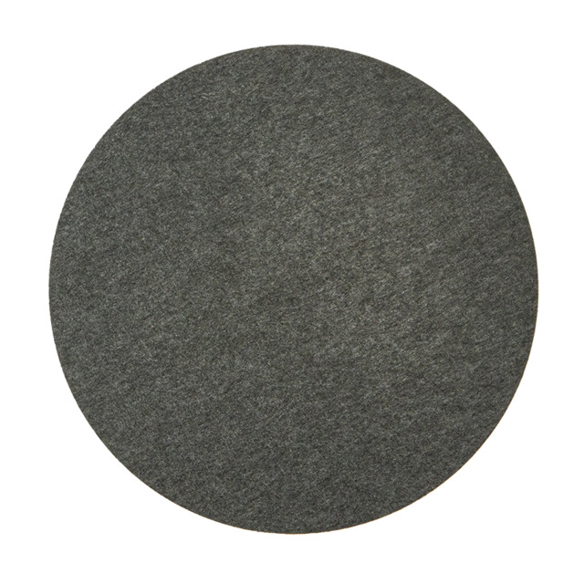Neris 30cm Flush Wall Lamp Grey Volcano LED 3000K - image 1