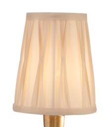 Sophie Wall Light, 1 x E14 (Max 20W), Gold Painting, Cream Shade - thumbnail 5