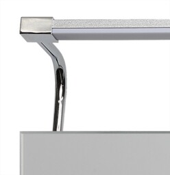 Sisley Wall Lamp 10W LED Big Double IP44 4000K, 850lm, Silver, Frosted Acrylic, Polished Chrome - thumbnail 3