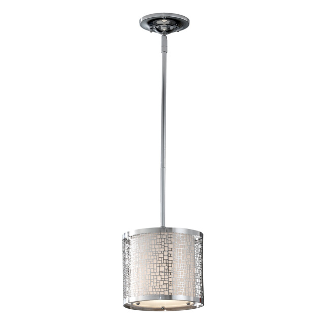 Joplin 1 Light Ceiling Mini Pendant Chrome, E27 - image 1