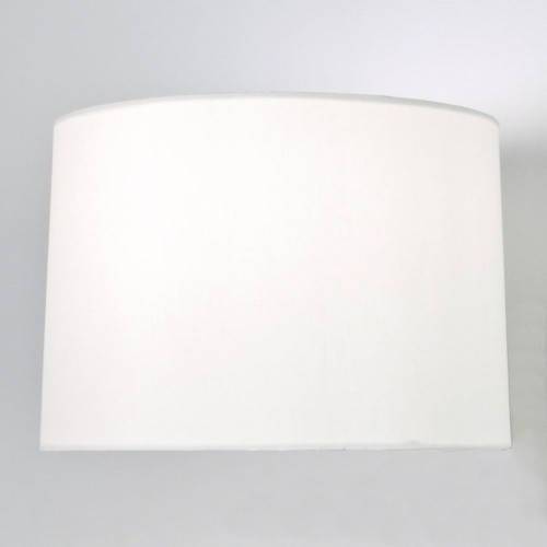 Tapered Round White Shade
