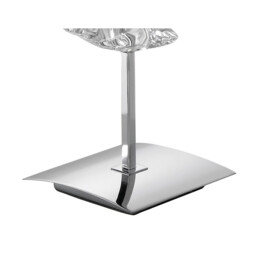 Akira Table Lamp 2 Light E27, Polished Chrome With Cream Shade - thumbnail 5