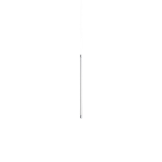 Tubix Slim Pendant Ceiling Light White 1x LED 850lm 3000K - image 1