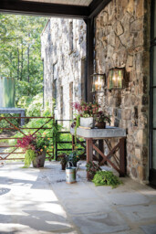 Walker 2 Light Large Outdoor Wall Lantern Bronze IP44, E14 - thumbnail 2