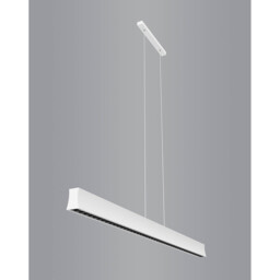 Hanok Linear Pendant 45°, 38W LED, 3000K, 2650lm, White, 3yrs Warranty - thumbnail 2